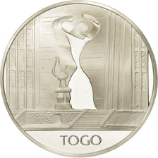 Frankrijk, Medal, Nations du Monde, Togo, Politics, Society, War, FDC, Zilver