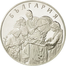 Francia, Medal, Nations du Monde, Bulgarie, Politics, Society, War, FDC, Argento