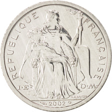 French Polynesia, 2 Francs, 2002, Paris, Aluminium, KM:10