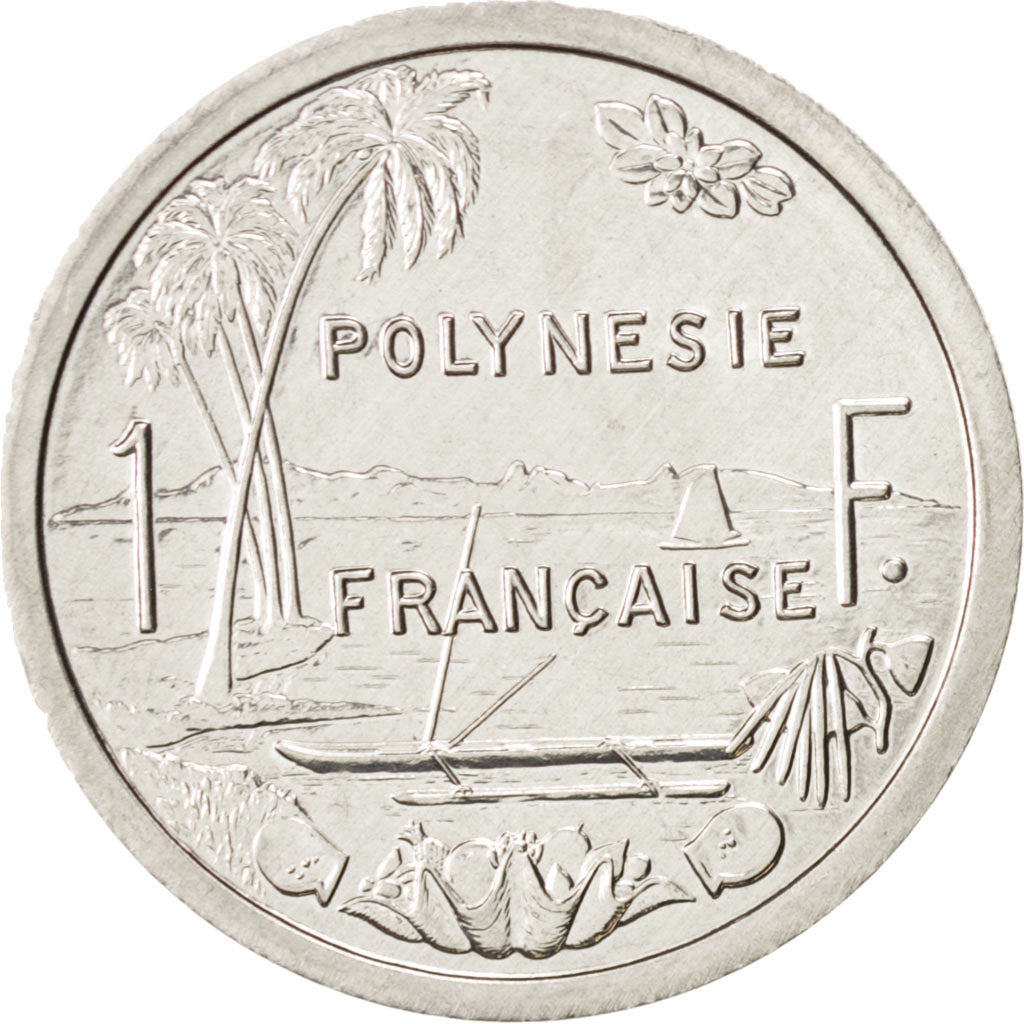 French Polynesia, Franc, 2002, Paris, Aluminum, KM:11