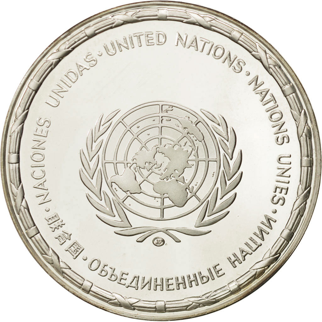 Francia, Medal, Nations du Monde, Indonésie, Politics, Society, War, FDC, Plata