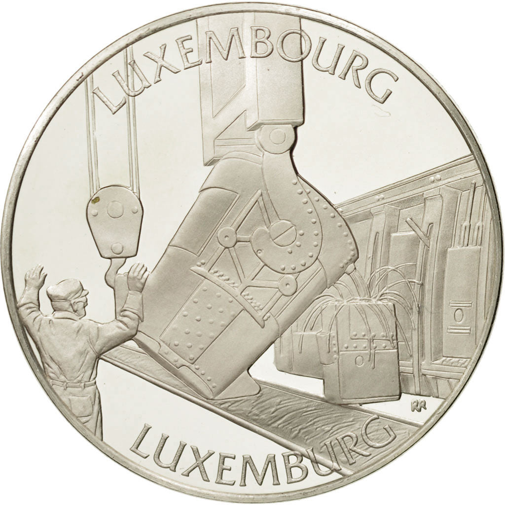 Francia, Medal, Nations du Monde, Luxembourg, Politics, Society, War, FDC
