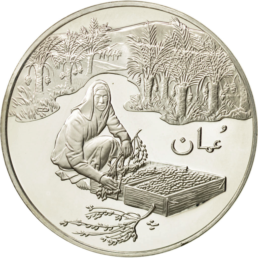 France, Medal, Nations du Monde, Oman, Politics, Society, War, MS(65-70), Silver