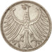 GERMANY - FEDERAL REPUBLIC, 5 Mark, 1964, Hambourg, Silver, KM:112.1