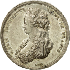 France, Jeton, Royal, Marie-Antoinette, Mort de la Reine, 1793, Loos, SUP