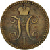 Coin, Russia, Nicholas I, 2 Kopeks, 1842, Ekaterinbourg, EF(40-45), Copper