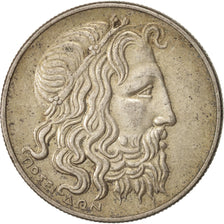 Grecia, 20 Drachmai, 1930, Plata, KM:73
