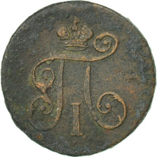 Moneta, Russia, Paul I, Denga, 1/2 Kopek, 1798, Ekaterinbourg, VF(20-25)