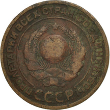 Moneta, Russia, 2 Kopeks, 1924, MB, Bronzo, KM:77