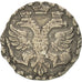 Moneda, Rusia, Peter I, 3 Kopeks, Altyn, 1704, Moscow, MBC, Plata, KM:119