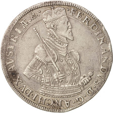 Holy Roman Empire, Ferdinand II, Thaler, 1564-1590, Hall, Argento, Dav. 8100