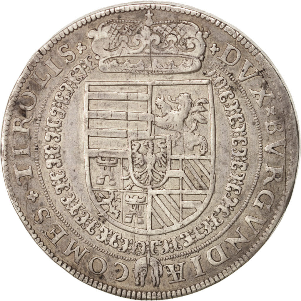 Holy Roman Empire, Ferdinand II, Thaler, 1564-1590, Hall, Silver, Dav. 8100