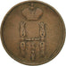 Coin, Russia, Nicholas I, Kopek, 1854, Ekaterinbourg, VF(30-35), Copper