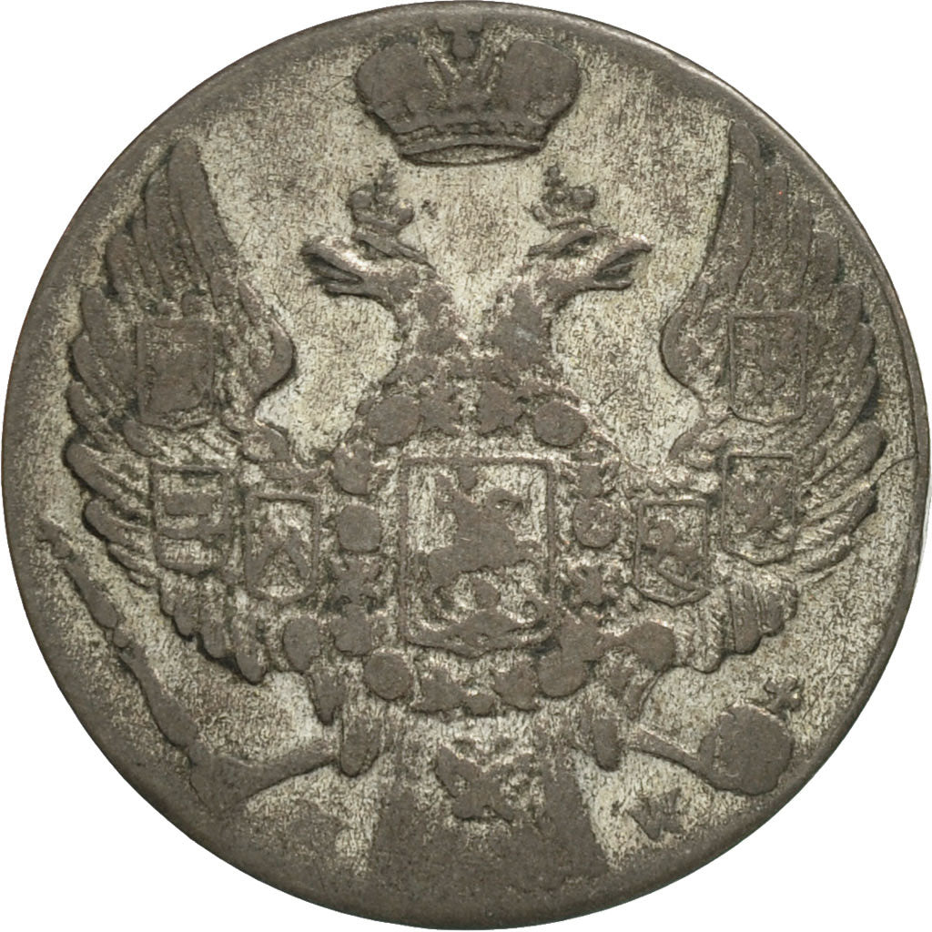 Coin, Poland, Nicholas I, 10 Groszy, 1840, Moneta Wschovensis, VF(20-25)