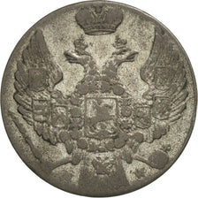 Moneta, Polonia, Nicholas I, 10 Groszy, 1840, Moneta Wschovensis, MB, Argento