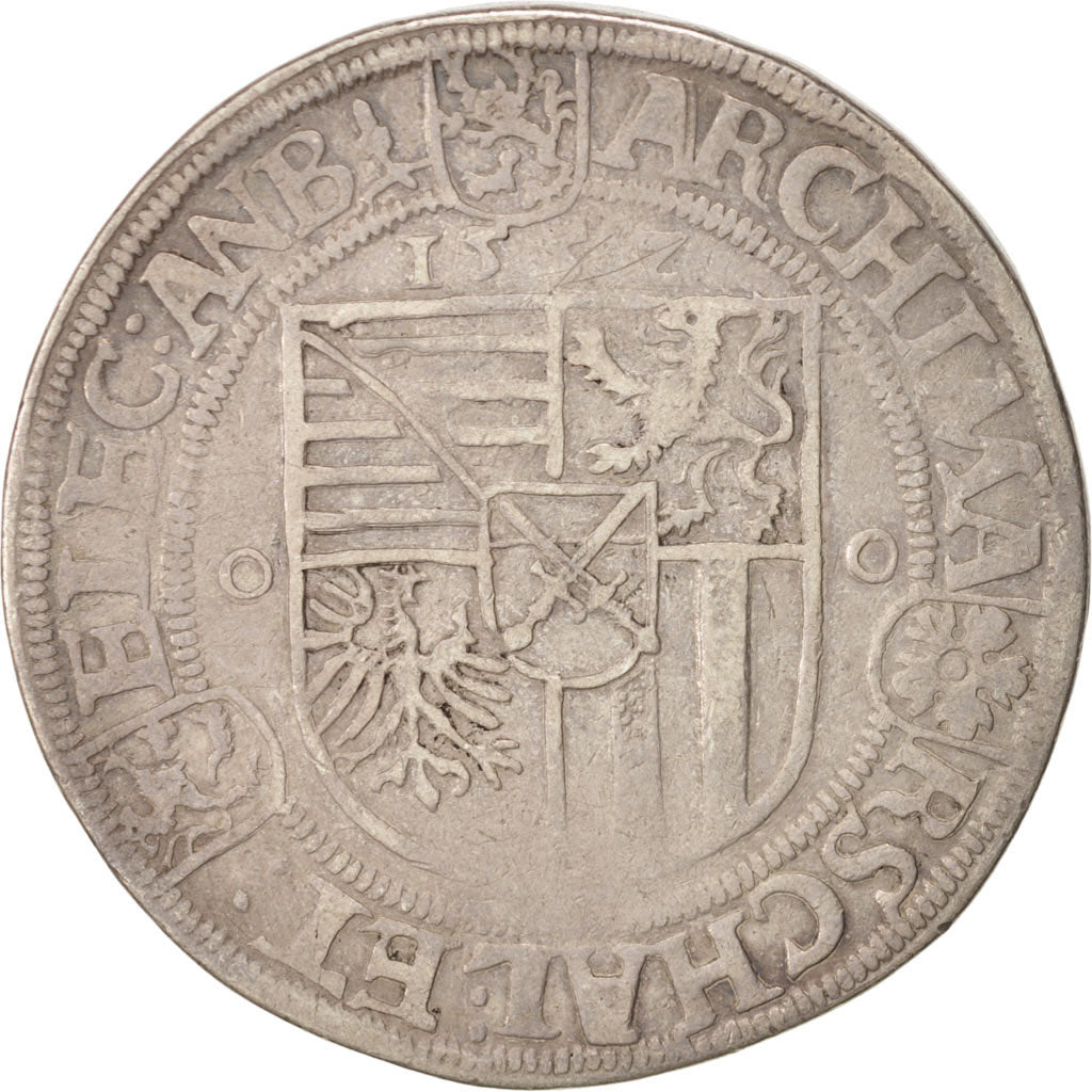 Coin, German States, Thaler, 1552, Annaberg, VF(30-35), Silver