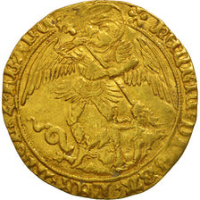 Monnaie, Grande-Bretagne, Henri VII (1485-1509), Gold Angel, 1495-1498, Londres