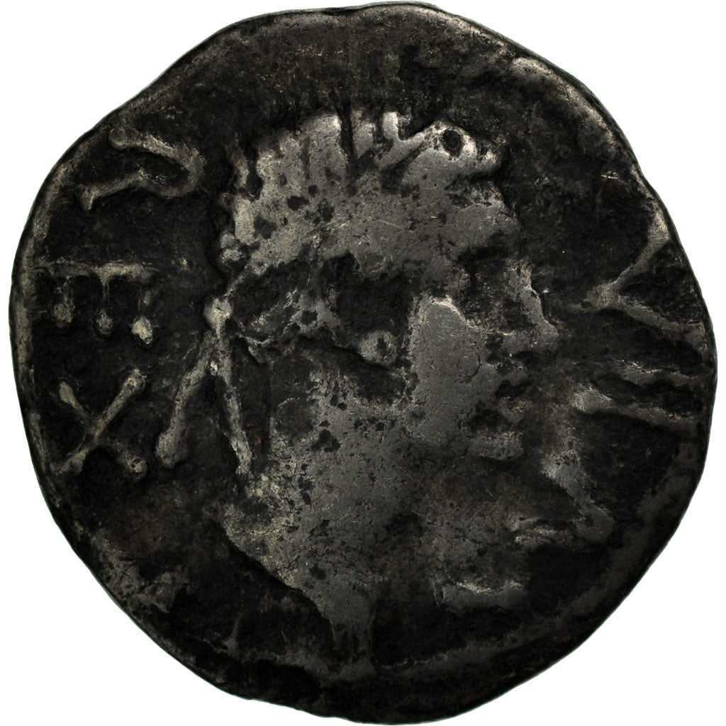 Coin, Mauretanian Kingdom, Juba II, Denarius, 23/4 AD, Caesarea, VF(30-35)