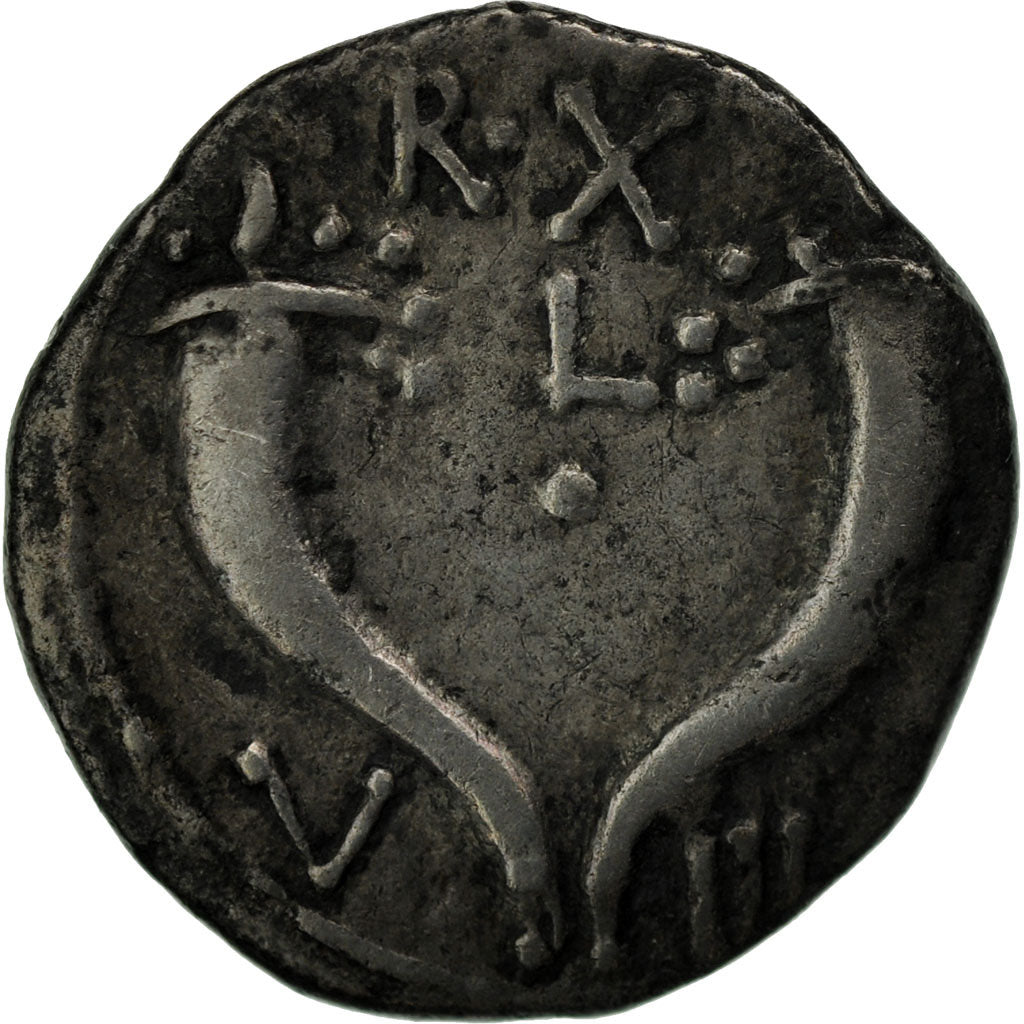 Coin, Mauretanian Kingdom, Juba II, Denarius, 23/4 AD, Caesarea, VF(30-35)