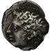 Coin, Massalia, Obol, 121-82 BC, Marseille, AU(55-58), Silver, SNG Cop:723-8