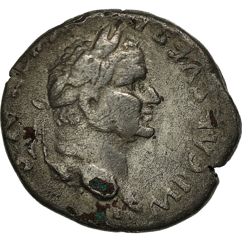 Coin, Vespasian, Denarius, 73 AD, Roma, VF(30-35), Copper Plated Silver, RIC:546