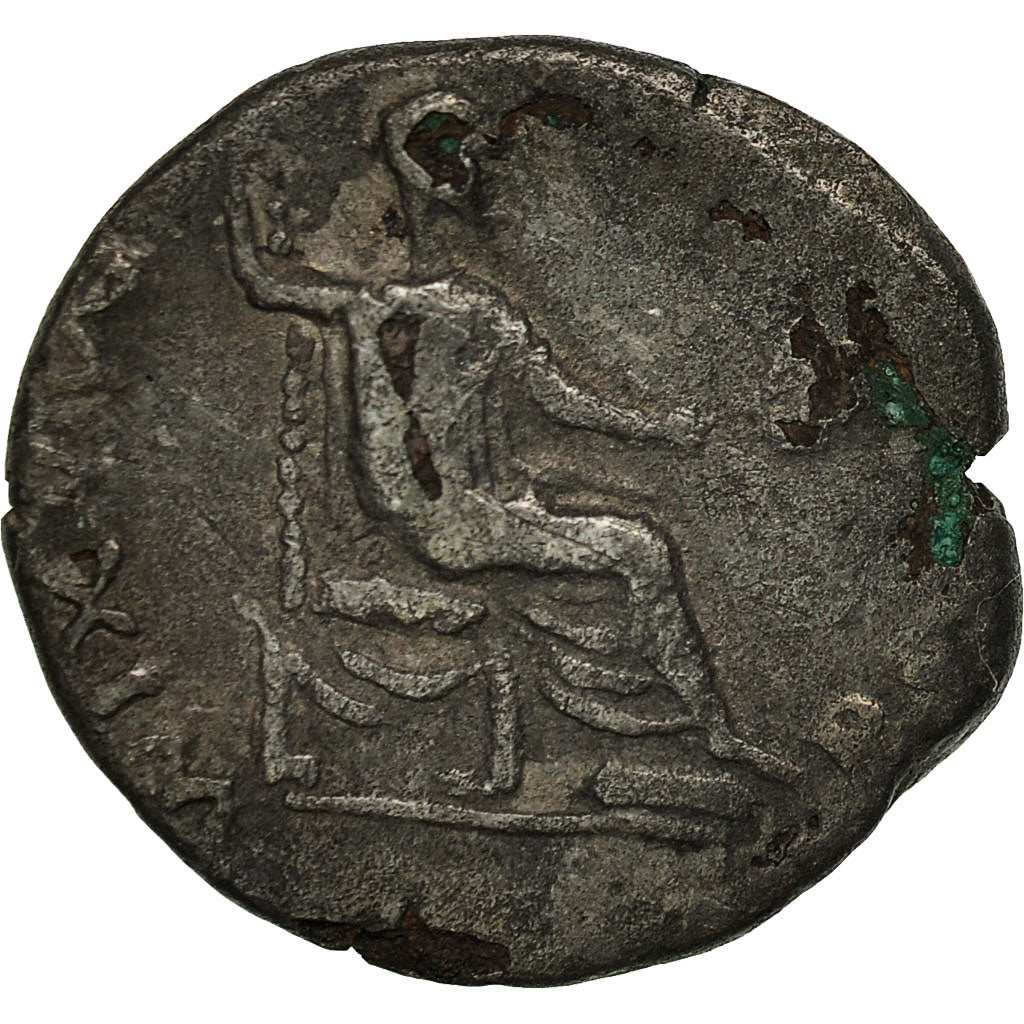 Coin, Vespasian, Denarius, 73 AD, Roma, VF(30-35), Copper Plated Silver, RIC:546