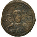 Moneda, Constantine X, Follis, 1059-1067, Constantinople, MBC+, Cobre, Sear:1855