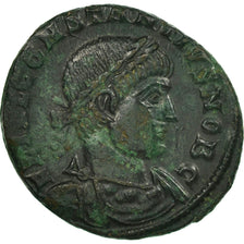 Coin, Constantius II, Nummus, 330-348, Arles, AU(50-53), Copper, RIC:VII 389