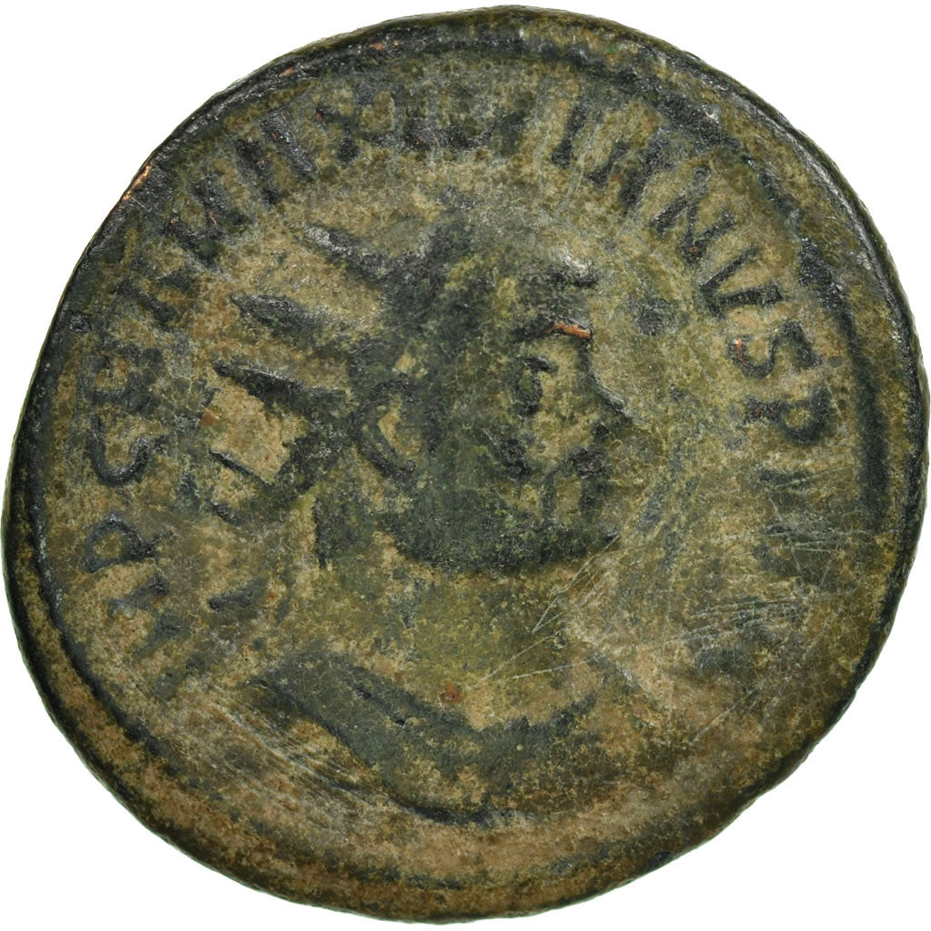 Moneda, Maximianus, Aurelianus, 293, Antioch, MBC, Cobre, RIC:V 621