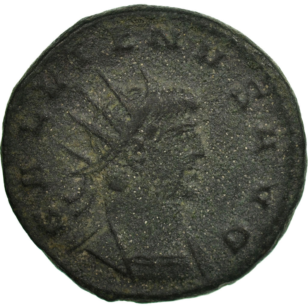 Moneta, Gallienus, Antoninianus, 264, Antioch, AU(55-58), Bilon, RIC:607 rad.