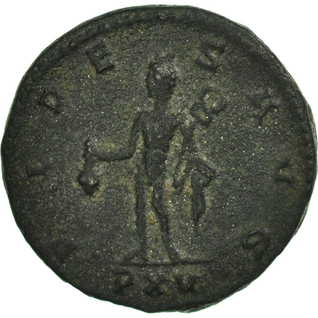 Moneta, Gallienus, Antoninianus, 264, Antioch, AU(55-58), Bilon, RIC:607 rad.