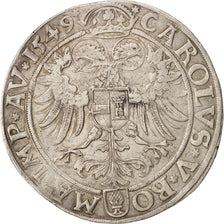 Coin, German States, Thaler, 1549, AU(50-53), Silver