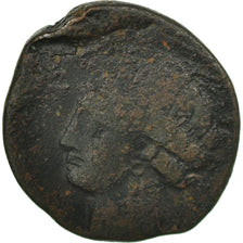 Coin, Zeugitana, Shekel, 300-264 BC, Carthage, VF(20-25), Copper, SNG Cop:164