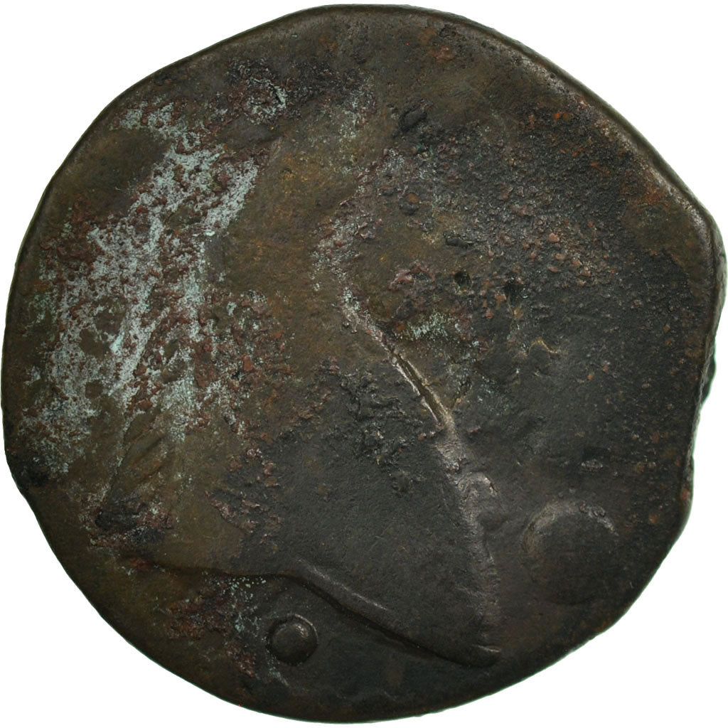 Coin, Zeugitana, Shekel, 300-264 BC, Carthage, F(12-15), Copper, SNG Cop:169