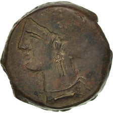 Moneda, Zeugitana, Shekel, 300-264 BC, Carthage, BC+, Cobre