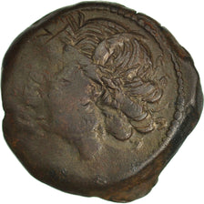 Münze, Zeugitana, Shekel, 300-264 BC, Carthage, S+, Kupfer, SNG Cop:175