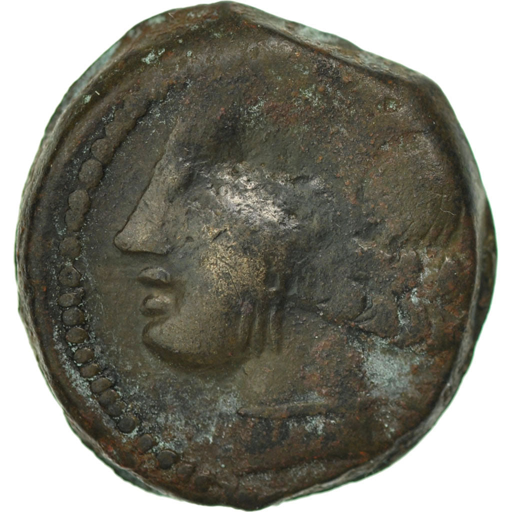 Coin, Zeugitana, Shekel, 300-264 BC, Carthage, VF(20-25), Copper