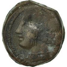 Coin, Zeugitana, Shekel, 300-264 BC, Carthage, VF(20-25), Copper