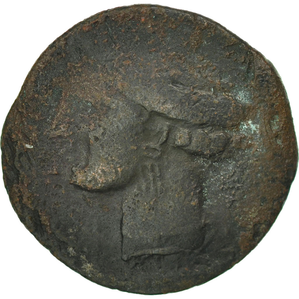 Coin, Zeugitana, Shekel, 300-264 BC, Carthage, VF(20-25), Copper