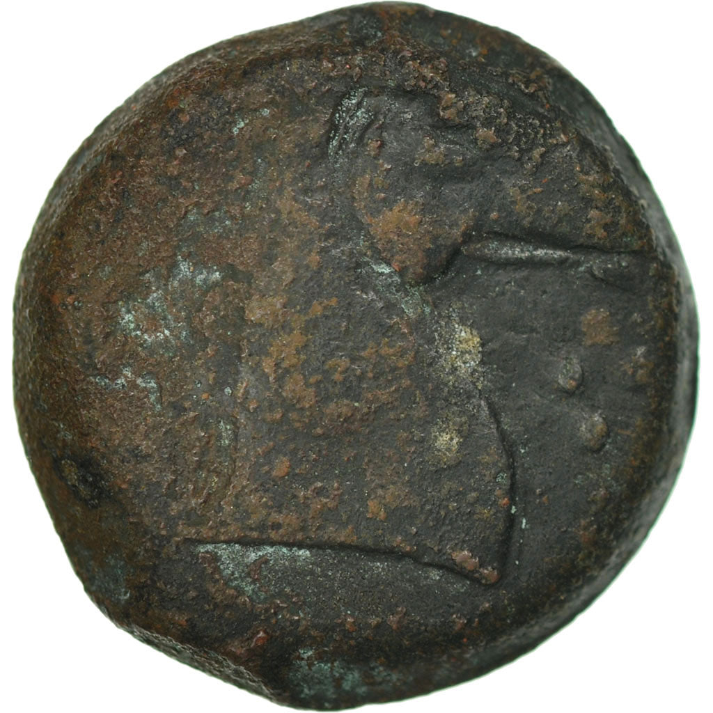 Coin, Zeugitana, Shekel, 300-264 BC, Carthage, VF(20-25), Copper