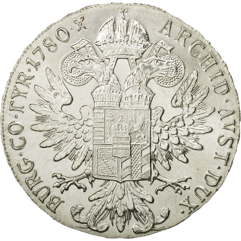 Austria, Maria Theresa, Thaler, 1780, Vienna, MS(60-62), Silver, KM:1866.2