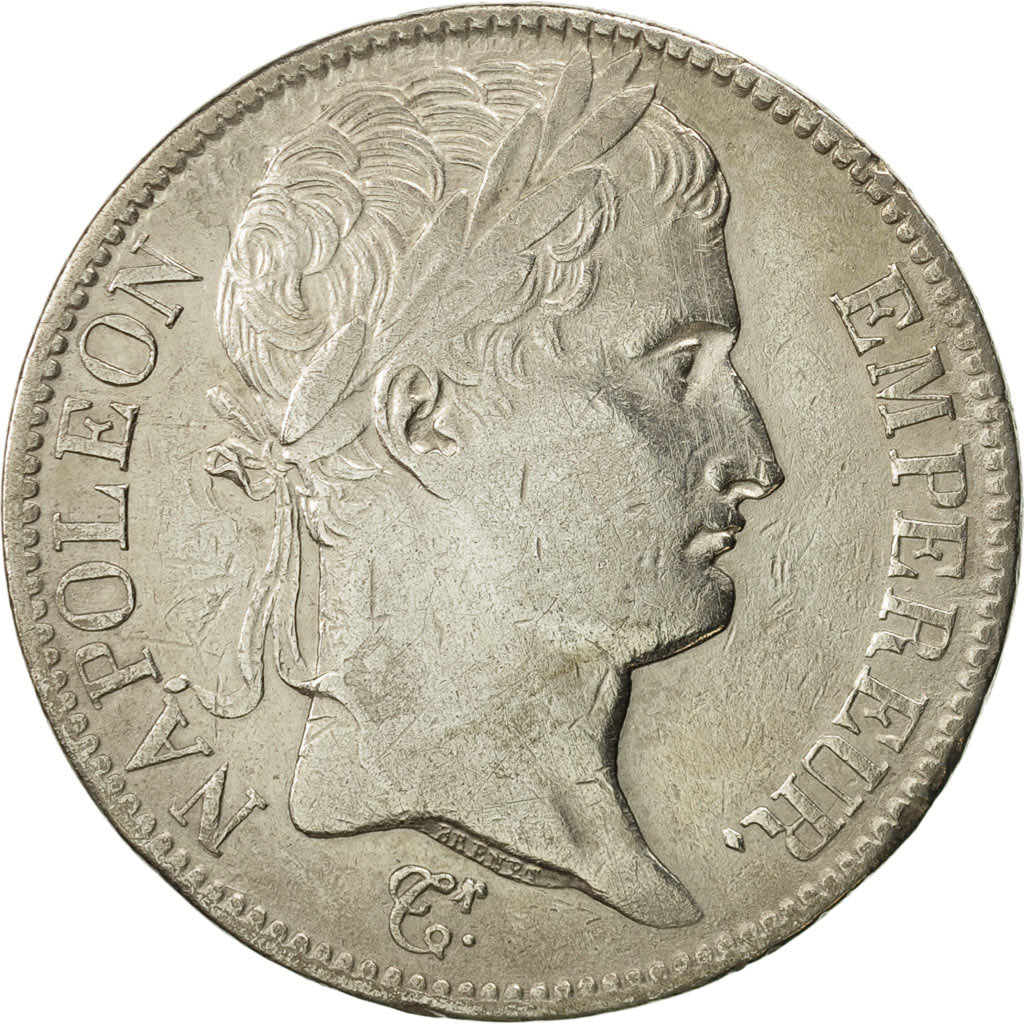 Monnaie, France, Napoléon I, 5 Francs, 1811, Bordeaux, TTB, Argent, KM:694.8