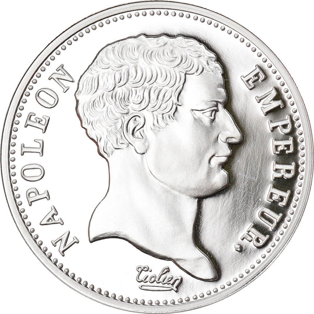 France, Medal, Reproduction, 2 Francs Napoléon Ier, 1807 A, MS(65-70), Silver