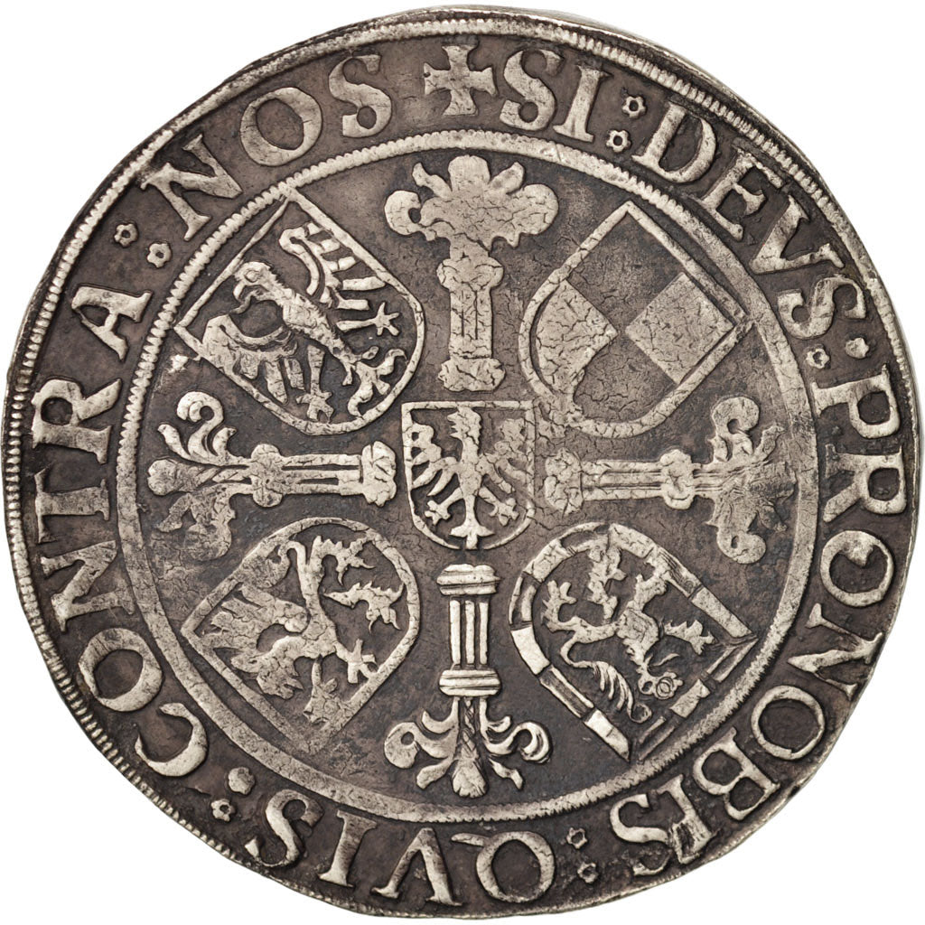 Brandenburg-Franconia, Georg Friedrich, Thaler, 1544, Silver, Dav. 8967