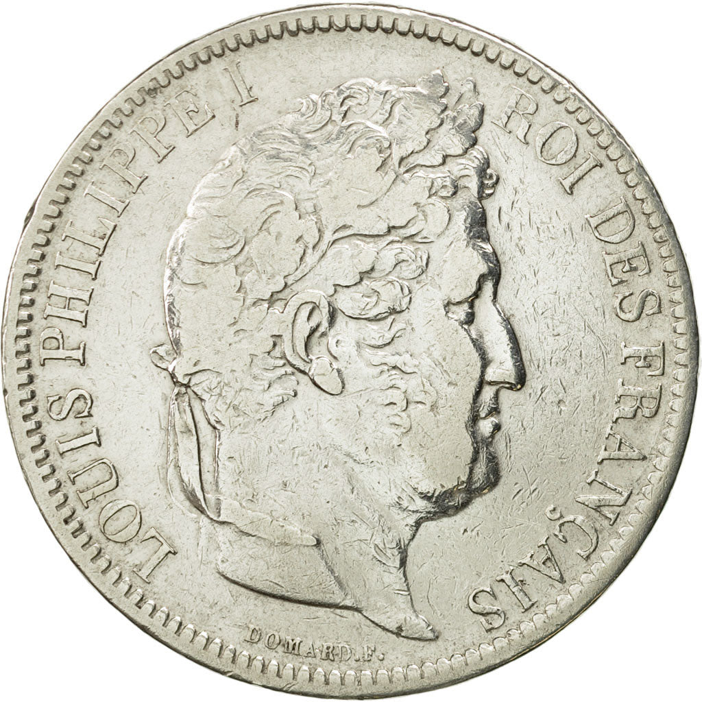 Münze, Frankreich, Louis-Philippe, 5 Francs, 1831, Rouen, SS, Silber, KM:736.2