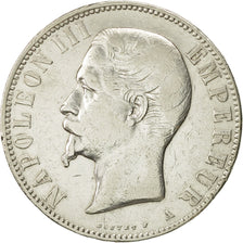 Moneta, Francia, Napoleon III, Napoléon III, 5 Francs, 1855, Paris, BB