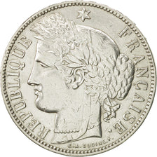 France, Cérès, 5 Francs, 1871, Bordeaux, EF(40-45), Silver, KM:818.2