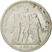 Moneta, Francia, Hercule, 5 Francs, 1872, Paris, MB, Argento, KM:820.1