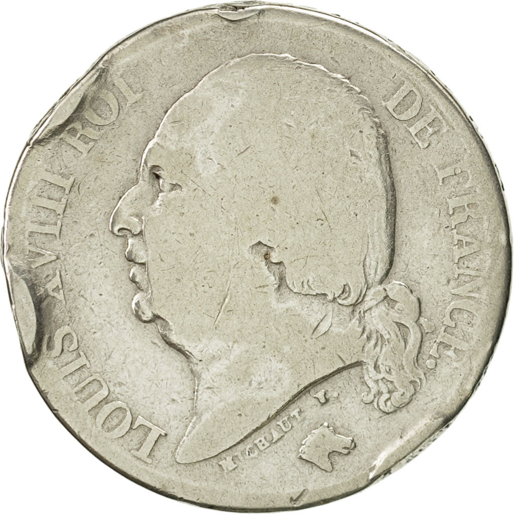 Münze, Frankreich, Louis XVIII, Louis XVIII, 2 Francs, 1817, Rouen, SGE