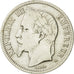 France, Napoleon III, Franc, 1867, Paris, VF(30-35), Silver